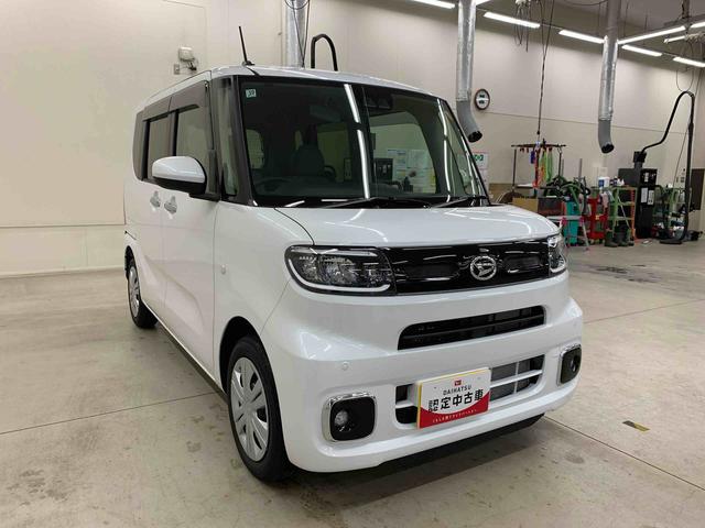 タントＸリミテッド　２ＷＤ元当社試乗車　プッシュボタンスタート　アイドリングストップ　電動パーキングブレーキ　ＬＥＤヘッドライト　オートライト　両側電動スライドドア　シートヒーター　スマートアシスト　バックカメラ（群馬県）の中古車