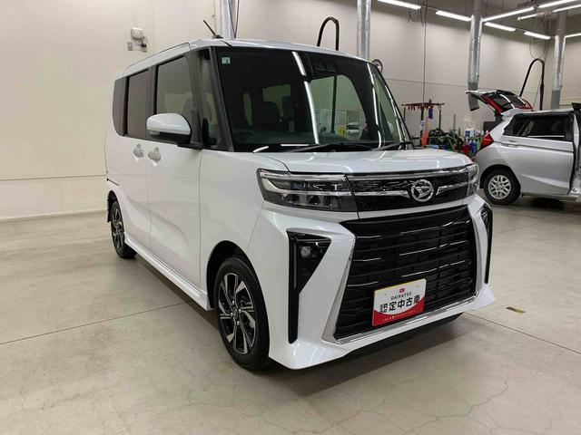タントカスタムX 2WDLEDヘッドライト オートライト 電動パーキングブレーキ シートヒーター バックカメラ プッシュボタンスタート 両側電動スライドドア オートエアコン アイドリングストップ スマートアシスト(群馬県)の中古車