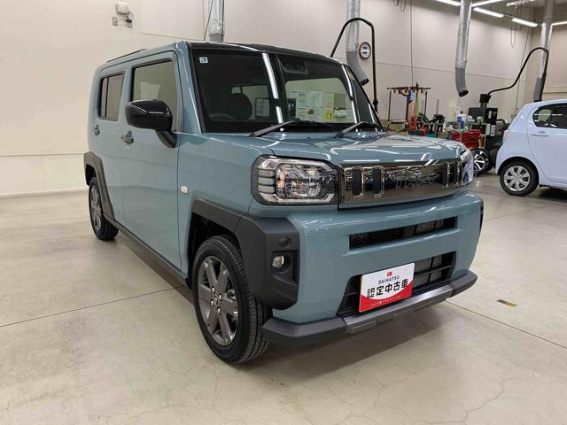 タフトＧ　ダーククロムベンチャー　２ＷＤ　走行４１２２キロバックカメラ　アイドリングストップ　電動格納式ドアミラー　ガラスルーフ　ＬＥＤヘッドライト　オートライト　シートヒーター　プッシュボタンスタート　スマートアシスト　電動パーキングブレーキ（群馬県）の中古車