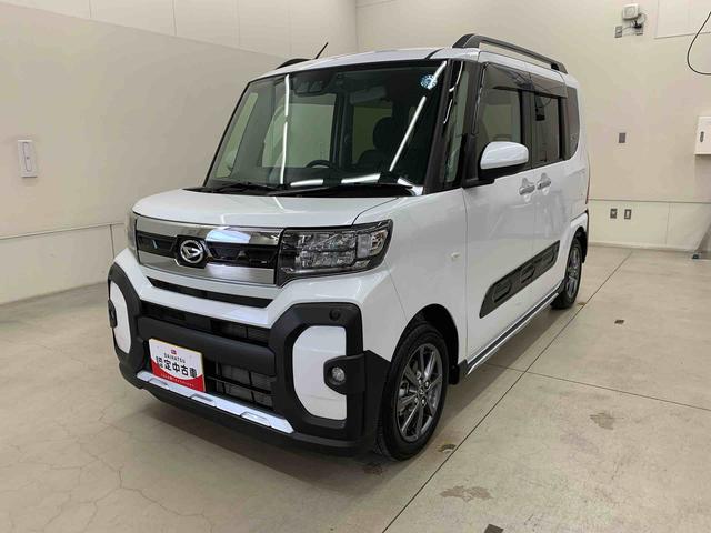 タントファンクロスリミテッド 2WD走行5091キロ ナビ ETC7インチナビ ドライブレコーダー 運転席助手席シートヒーター バックカメラ 両側電動スライドドア LEDヘッドライト オートライト アイドリングストップ プッシュボタンスタート 電動パーキングブレーキ(群馬県)の中古車
