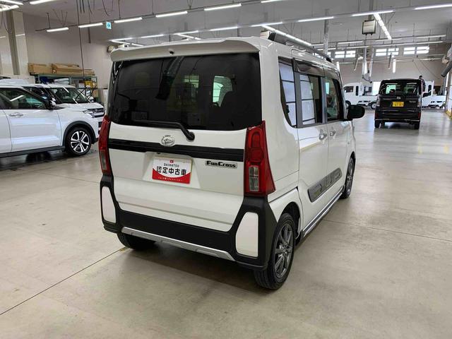 タントファンクロスリミテッド 2WD走行5091キロ ナビ ETC7インチナビ ドライブレコーダー 運転席助手席シートヒーター バックカメラ 両側電動スライドドア LEDヘッドライト オートライト アイドリングストップ プッシュボタンスタート 電動パーキングブレーキ(群馬県)の中古車