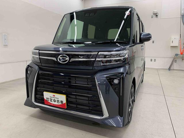 タントカスタムＸ　２ＷＤキーフリー　バックカメラ　運転席助手席シートヒーター　電動パーキングブレーキ　リヤ両側自動スライドドア　アドリングストップ（群馬県）の中古車