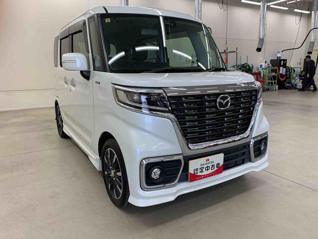 フレアワゴンカスタムスタイルハイブリッドＸＳナビ・両側電動スライドドア（群馬県）の中古車