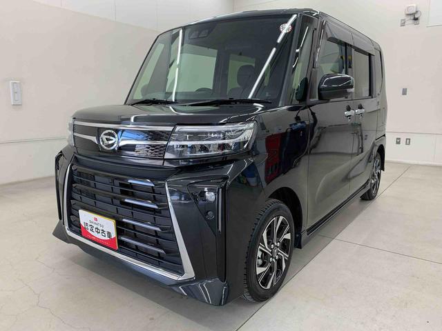 タントカスタムＸ　ｅｃｏＩＤＬＥ非装着車　２ＷＤリースアップ車　キーフリー　運転席助手席シートヒーター　バックカメラ　リヤ両側電動スライドドア　ＬＥＤヘッドライト（群馬県）の中古車