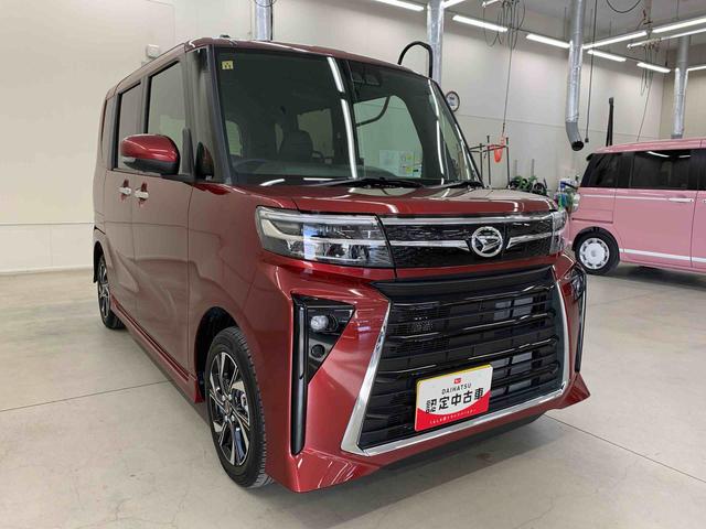 タントカスタムＸ　２ＷＤキーフリー　運転席助手席シートヒーター　バックカメラ　電動パーキングブレーキ　両側電動スライドドア　ＬＥＤヘッドライト（群馬県）の中古車