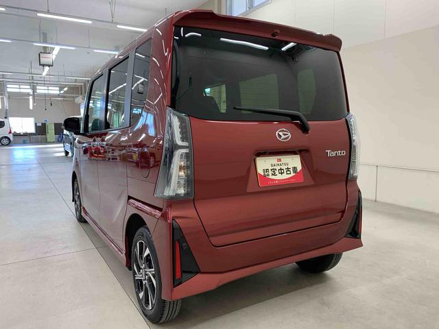 タントカスタムＸ　２ＷＤキーフリー　運転席助手席シートヒーター　バックカメラ　電動パーキングブレーキ　両側電動スライドドア　ＬＥＤヘッドライト（群馬県）の中古車