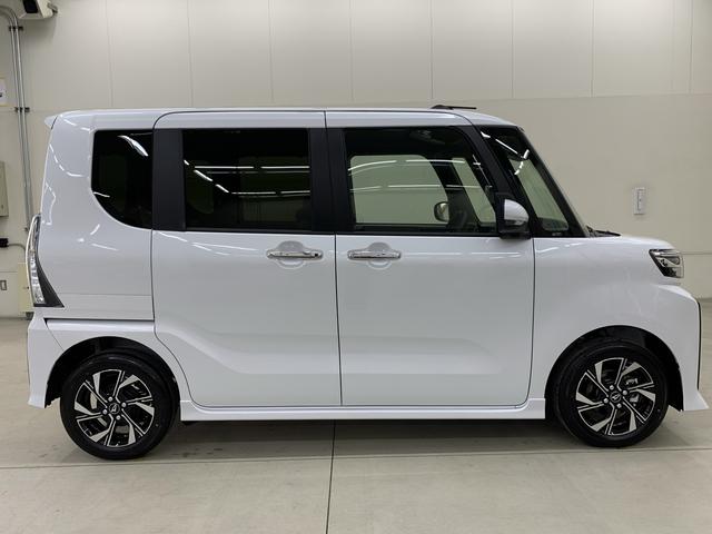 タントカスタムＸ　２ＷＤ届出済未使用車　キーフリー　バックカメラ　運転席助手席シートヒーター　両側電動スライドドア　ＬＥＤヘッドライト（群馬県）の中古車