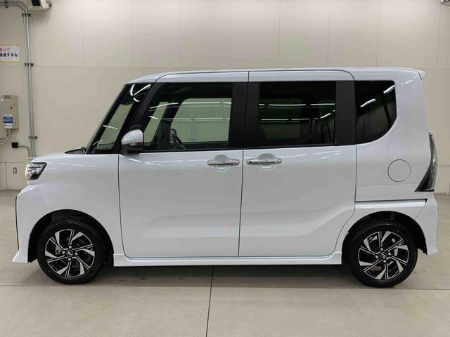 タントカスタムＸ　２ＷＤ届出済未使用車　キーフリー　バックカメラ　運転席助手席シートヒーター　両側電動スライドドア　ＬＥＤヘッドライト（群馬県）の中古車