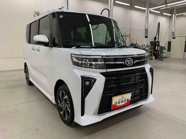 タントカスタムＸ　２ＷＤ届出済未使用車　キーフリー　バックカメラ　運転席助手席シートヒーター　両側電動スライドドア　ＬＥＤヘッドライト（群馬県）の中古車