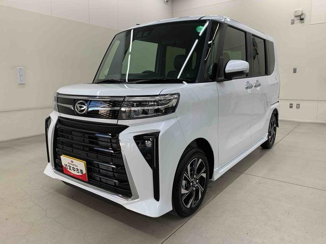 タントカスタムＸ　２ＷＤ届出済未使用車　キーフリー　バックカメラ　運転席助手席シートヒーター　両側電動スライドドア　ＬＥＤヘッドライト（群馬県）の中古車