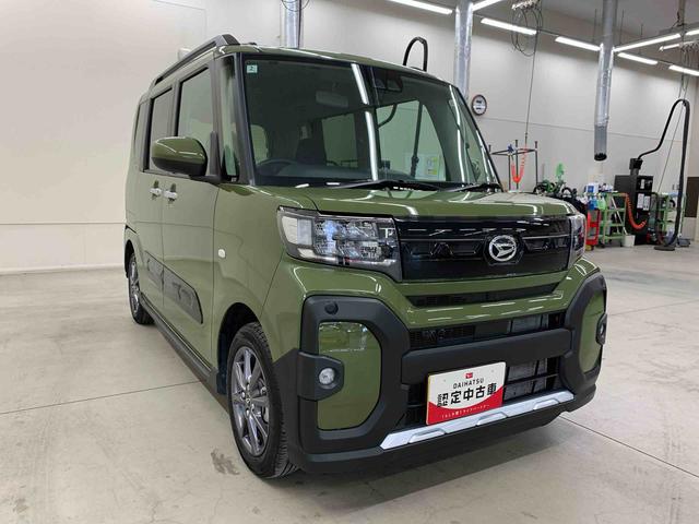 タントファンクロス　２ＷＤキーフリー　運転席助手席シートヒーター　バックカメラ　コーナーセンサー　両側電動スライドドア　ＬＥＤヘッドライト（群馬県）の中古車