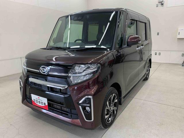 タントカスタムＸセレクション　２ＷＤ純正ナビ　前後ドラレコ　バックカメラ　運転席助手席シートヒーター　スマートアシスト　アイドリングストップ　リヤ左右自動スライドドア　キーフリー（群馬県）の中古車