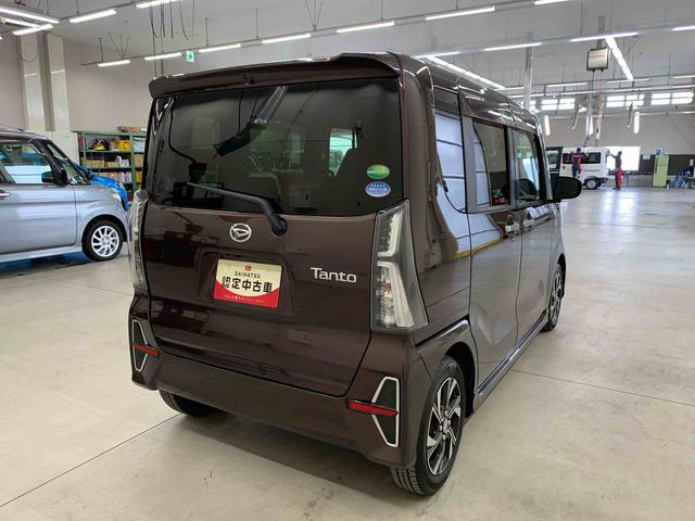 タントカスタムＸセレクション　２ＷＤ純正ナビ　前後ドラレコ　バックカメラ　運転席助手席シートヒーター　スマートアシスト　アイドリングストップ　リヤ左右自動スライドドア　キーフリー（群馬県）の中古車
