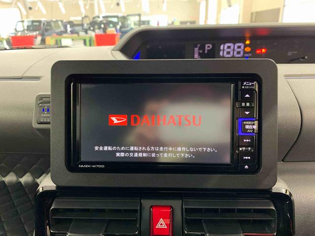タントカスタムＸセレクション　２ＷＤ純正ナビ　前後ドラレコ　バックカメラ　運転席助手席シートヒーター　スマートアシスト　アイドリングストップ　リヤ左右自動スライドドア　キーフリー（群馬県）の中古車