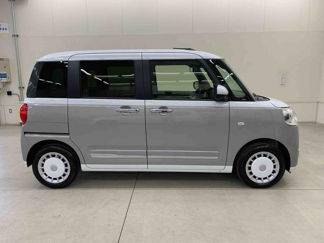 ムーヴキャンバスストライプスＧ　２ＷＤキーフリー　パノラマモニター　電動パーキングブレーキ　運転席助手席シートヒーター　リヤ両側電動スライドドア　ＬＥＤヘッドライト　スマートアシスト　アイドリングストップ（群馬県）の中古車