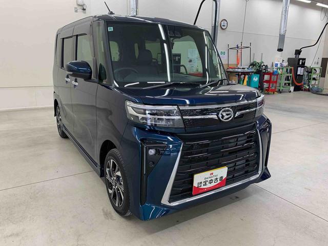 タントカスタムＸ　２ＷＤ両側電動スライドドア・ＬＥＤヘッドライト・バックカメラ・シートヒーター・スマートアシスト・アイドリングストップ・プッシュボタンスタート（群馬県）の中古車