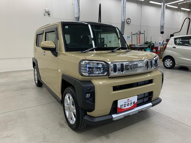 タフトＧ　クロムベンチャー　２ＷＤ元当社試乗車　キーフリー　運転席助手席シートヒーター　バックカメラ　ＬＥＤヘッドライト　スマートアシスト　アイドリングストップ　プッシュボタンスタート　オートライト　オートマチックハイビーム（群馬県）の中古車