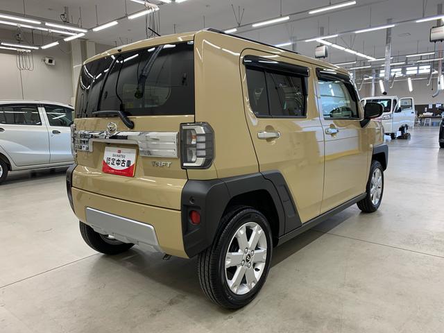 タフトＧ　クロムベンチャー　２ＷＤ元当社試乗車　キーフリー　運転席助手席シートヒーター　バックカメラ　ＬＥＤヘッドライト　スマートアシスト　アイドリングストップ　プッシュボタンスタート　オートライト　オートマチックハイビーム（群馬県）の中古車