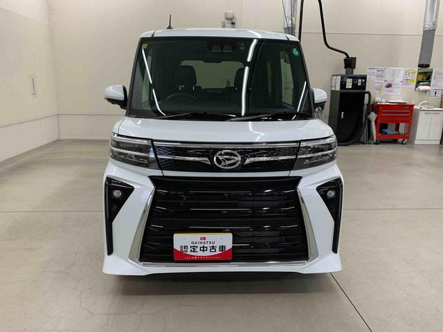 タントカスタムＲＳ　２ＷＤ純正ナビ　パノラマモニター　前後ドラレコ　運転席助手席シートヒーター　ＬＥＤヘッドライト　オートライト　オートマチックハイビーム　プッシュスタートボタン　アイドリングストップ　スマートアシスト（群馬県）の中古車