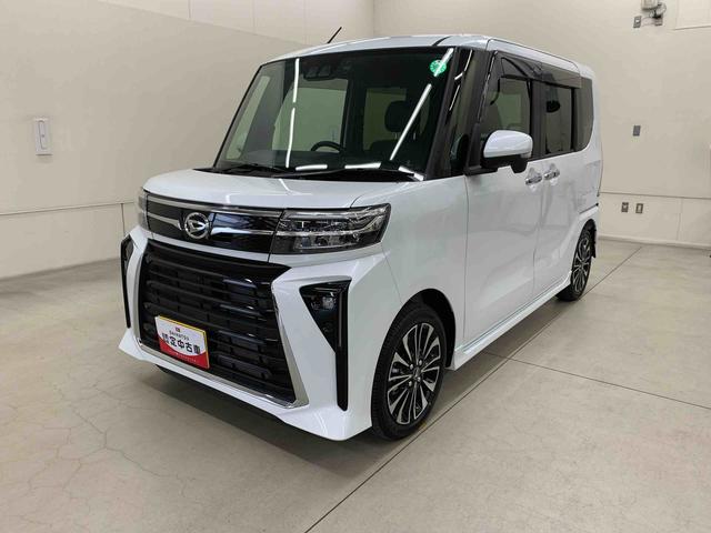 タントカスタムＲＳ　２ＷＤ純正ナビ　パノラマモニター　前後ドラレコ　運転席助手席シートヒーター　ＬＥＤヘッドライト　オートライト　オートマチックハイビーム　プッシュスタートボタン　アイドリングストップ　スマートアシスト（群馬県）の中古車