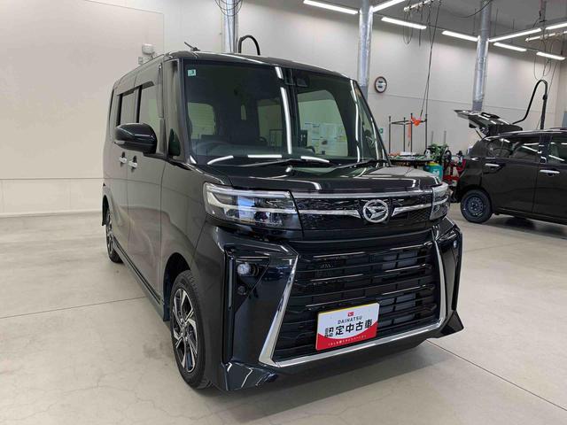 タントカスタムX 4WD元社用車 キーフリー 運転席助手席シートヒーター バックカメラ リヤ両側電動スライドドア LEDヘッドライト スマートアシスト アイドリングストップ オートライト オートエアコン(群馬県)の中古車