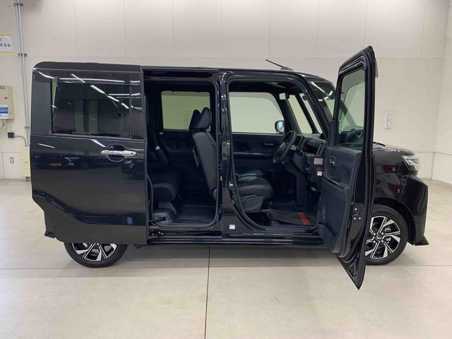 タントカスタムX 4WD元社用車 キーフリー 運転席助手席シートヒーター バックカメラ リヤ両側電動スライドドア LEDヘッドライト スマートアシスト アイドリングストップ オートライト オートエアコン(群馬県)の中古車