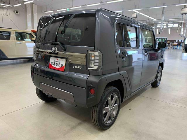 タフトＧ　ダーククロムベンチャー　２ＷＤＬＥＤヘッドライト・パノラマモニター・シートヒーター・スマートアシスト・アイドリングストップ・プッシュボタンスタート・オートライト・オートマチックハイビーム・オートエアコン・電動格納式ドアミラー（群馬県）の中古車