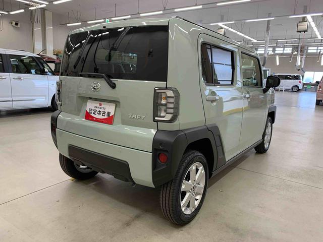 タフトＧ　２ＷＤ届出済未使用車　キーフリー　電動パーキングブレーキ　バックカメラ　運転席助手席シートヒーター　ＬＥＤヘッドライト　アイドリングストップ　スマートアシスト　オートライト（群馬県）の中古車