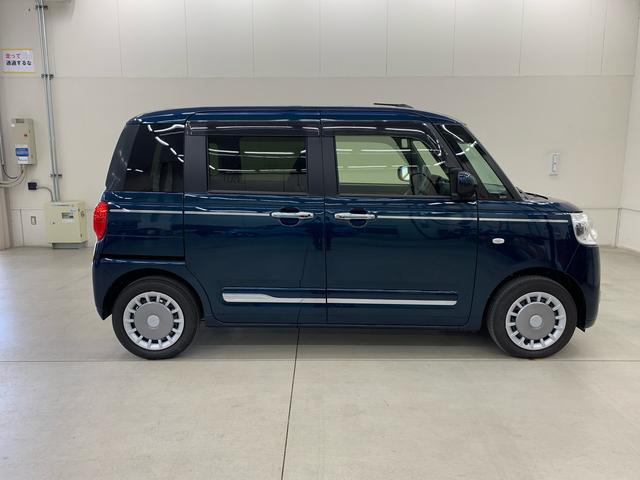 ムーヴキャンバスセオリーＧ　２ＷＤ元当社社用車　キーフリー　運転席助手席シートヒーター　電動パーキングブレーキ　両側電動スライドドア　ＬＥＤヘッドライト　オートライト　スマートアシスト　プッシュスタートボタン　アイドリングストップ（群馬県）の中古車