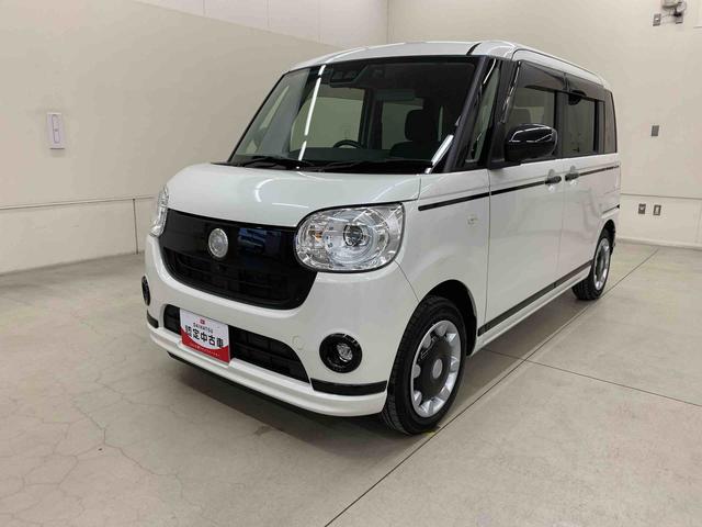 ムーヴキャンバスＧブラックアクセントＶＳ　ＳＡIII　２ＷＤ両側電動スライドドア・ＬＥＤヘッドライト・オートライト・オートマチックハイビーム・ナビ・ドライブレコーダー・ＥＴＣ・プッシュスタートボタン・アイドリングストップ・スマートアシストＩＩＩ（群馬県）の中古車