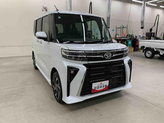 タントカスタムX 2WD両側電動スライドドア・LEDヘッドライト・オートライト・オートマチックハイビーム・プッシュスタートボタン・アイドリングストップ・シートヒーター・電動パーキングブレーキ・スマートアシスト(群馬県)の中古車