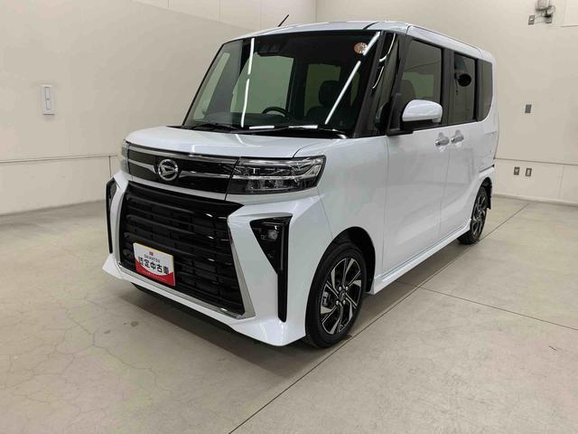 タントカスタムX 2WD両側電動スライドドア・LEDヘッドライト・オートライト・オートマチックハイビーム・プッシュスタートボタン・アイドリングストップ・シートヒーター・電動パーキングブレーキ・スマートアシスト(群馬県)の中古車
