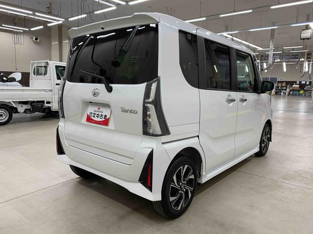 タントカスタムX 2WD両側電動スライドドア・LEDヘッドライト・オートライト・オートマチックハイビーム・プッシュスタートボタン・アイドリングストップ・シートヒーター・電動パーキングブレーキ・スマートアシスト(群馬県)の中古車