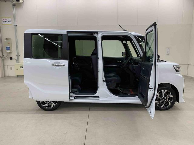 タントカスタムX 2WD両側電動スライドドア・LEDヘッドライト・オートライト・オートマチックハイビーム・プッシュスタートボタン・アイドリングストップ・シートヒーター・電動パーキングブレーキ・スマートアシスト(群馬県)の中古車