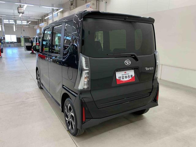 タントカスタムX 2WD両側電動スライドドア・LEDヘッドライト・オートライト・オートマチックハイビーム・プッシュスタートボタン・アイドリングストップ・シートヒーター・電動パーキングブレーキ・スマートアシスト(群馬県)の中古車