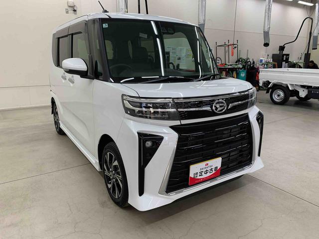 タントカスタムX 2WDLEDヘッドライト・オートライト・オートマチックハイビーム・プッシュスタートボタン・アイドリングストップ・シートヒーター・オートエアコン・電動パーキングブレーキ・スマートアシスト(群馬県)の中古車