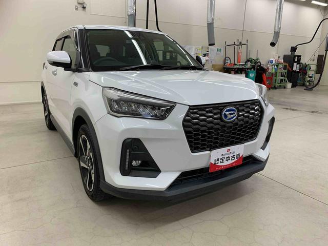 ロッキープレミアムＧ　ＨＥＶ　２ＷＤナビ・ＥＴＣ・ドライブレコーダー・ＬＥＤヘッドライト・オートライト・オートマチックハイビーム・プッシュスタートボタン・アイドリングストップ・シートヒーター・電動パーキングブレーキ・スマートアシスト（群馬県）の中古車