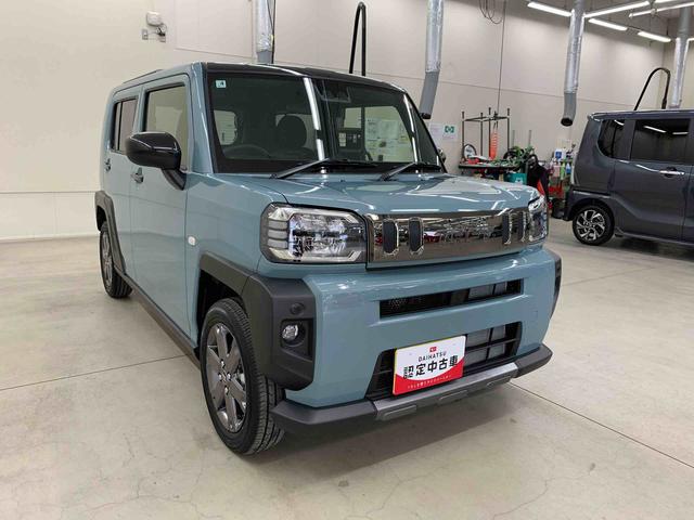 タフトＧ　ダーククロムベンチャー　２ＷＤ元社用車　キーフリー　運転席助手席シートヒーター　電動パーキングブレーキ　ＬＥＤヘッドライト　オートライト　プッシュスタートボタン　アイドリングストップ　オートエアコン　スマートアシスト（群馬県）の中古車