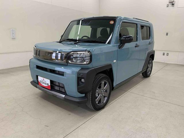 タフトＧ　ダーククロムベンチャー　２ＷＤ元社用車　キーフリー　運転席助手席シートヒーター　電動パーキングブレーキ　ＬＥＤヘッドライト　オートライト　プッシュスタートボタン　アイドリングストップ　オートエアコン　スマートアシスト（群馬県）の中古車