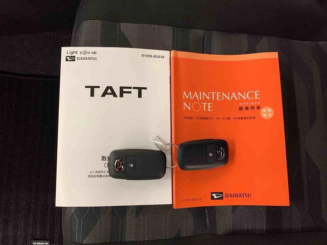 タフトＧ　ダーククロムベンチャー　２ＷＤ元社用車　キーフリー　運転席助手席シートヒーター　電動パーキングブレーキ　ＬＥＤヘッドライト　オートライト　プッシュスタートボタン　アイドリングストップ　オートエアコン　スマートアシスト（群馬県）の中古車