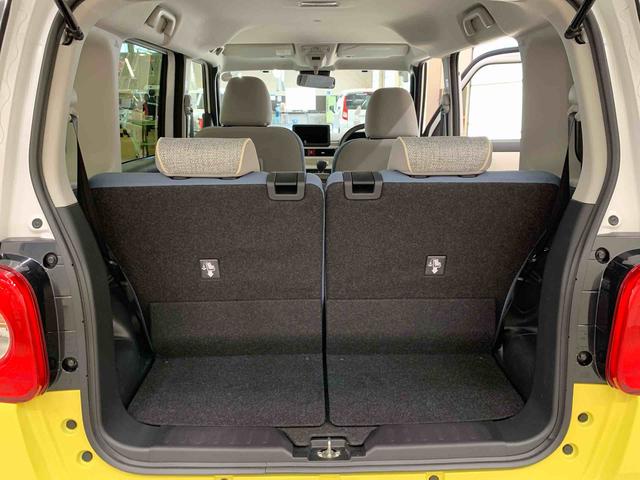 ムーヴキャンバスストライプスＧ　２ＷＤ両側電動スライドドア・ＬＥＤヘッドライト・オートライト・オートマチックハイビーム・プッシュスタートボタン・アイドリングストップ・シートヒーター・電動パーキングブレーキ・スマートアシスト（群馬県）の中古車