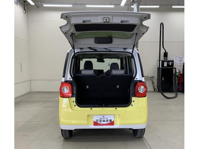 ムーヴキャンバスストライプスＧ　２ＷＤ両側電動スライドドア・ＬＥＤヘッドライト・オートライト・オートマチックハイビーム・プッシュスタートボタン・アイドリングストップ・シートヒーター・電動パーキングブレーキ・スマートアシスト（群馬県）の中古車