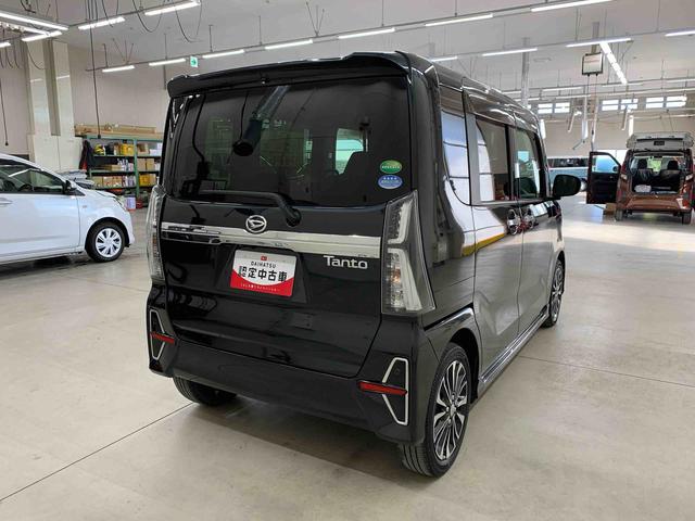 タントカスタムＲＳセレクション　２ＷＤ両側電動スライドドア・ナビ・ドライブレコーダー・ＥＴＣ・ＬＥＤヘッドライト・オートライト・オートマチックハイビーム・プッシュスタートボタン・アイドリングストップ・シートヒーター・スマートアシスト（群馬県）の中古車