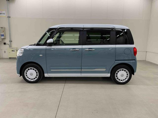 ムーヴキャンバスストライプスG 2WD両側電動スライドドア・ナビ・ドライブレコーダー・ETC・LEDヘッドライト・オートライト・オートマチックハイビーム・シートヒーター・電動パーキングブレーキ・スマートアシスト(群馬県)の中古車