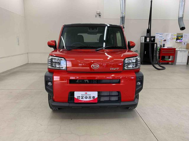 タフトＧターボ　２ＷＤ雹害車　純正ナビ　パノラマモニター　ＥＴＣ　運転席助手席シートヒーター　電動パーキングブレーキ　ＬＥＤヘッドライト　オートライト　オートマチックハイビーム　アイドリングストップ　スマートアシスト（群馬県）の中古車