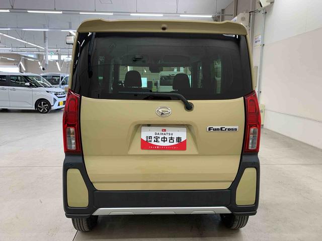 タントファンクロス　２ＷＤ雹害車　純正９インチディスプレイオーディオ　バックカメラ　キーフリー　運転席助手席シートヒーター　電動パーキングブレーキ　リヤ両側電動スライドドア　ＬＥＤヘッドライト　オートライト　スマートアシスト（群馬県）の中古車