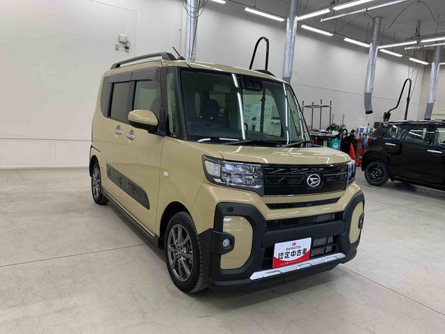 タントファンクロス　２ＷＤ雹害車　純正９インチディスプレイオーディオ　バックカメラ　キーフリー　運転席助手席シートヒーター　電動パーキングブレーキ　リヤ両側電動スライドドア　ＬＥＤヘッドライト　オートライト　スマートアシスト（群馬県）の中古車