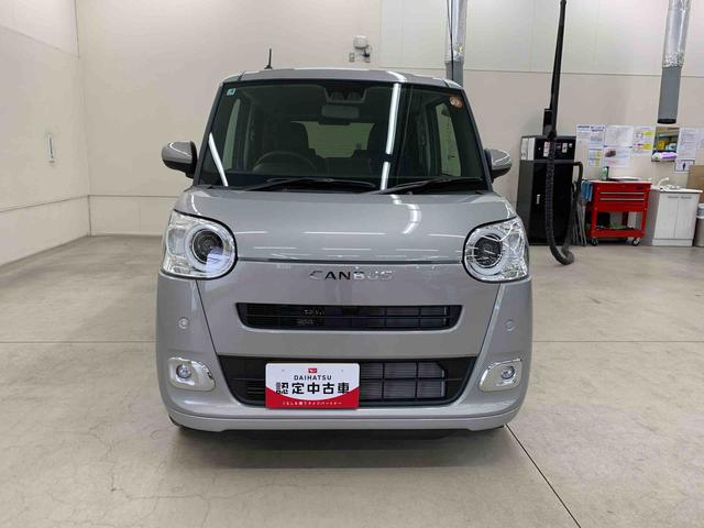 ムーヴキャンバスセオリーG 2WD両側電動スライドドア・LEDヘッドライト・バックカメラ・シートヒーター・スマートアシスト・アイドリングストップ・プッシュボタンスタート・オートライト・オートマチックハイビーム・オートエアコン(群馬県)の中古車