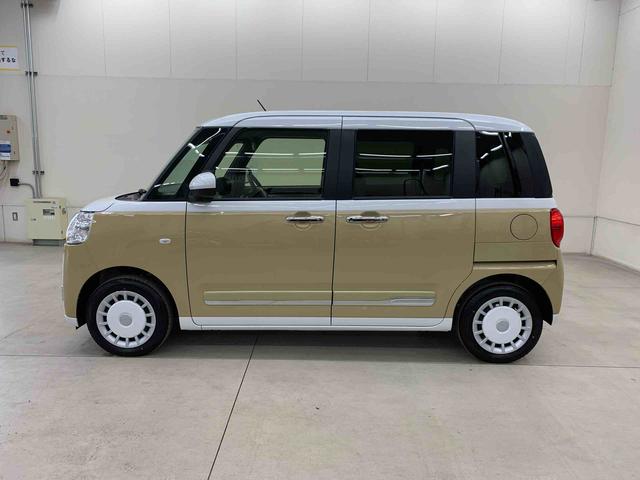 ムーヴキャンバスストライプスＧ　２ＷＤ両側電動スライドドア・ＬＥＤヘッドライト・オートライト・オートマチックハイビーム・プッシュスタートボタン・アイドリングストップ・シートヒーター・電動パーキングブレーキ・スマートアシスト（群馬県）の中古車