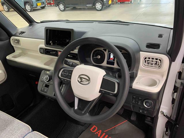 ムーヴキャンバスストライプスＧ　２ＷＤ両側電動スライドドア・ＬＥＤヘッドライト・オートライト・オートマチックハイビーム・プッシュスタートボタン・アイドリングストップ・シートヒーター・電動パーキングブレーキ・スマートアシスト（群馬県）の中古車